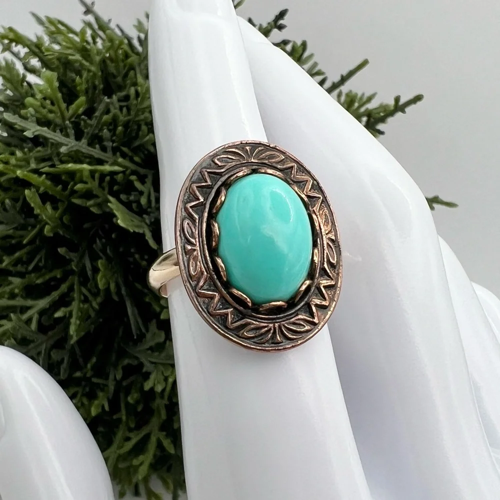 VINTAGE 12K G.F. SHANK RING - Picture 8 of 8